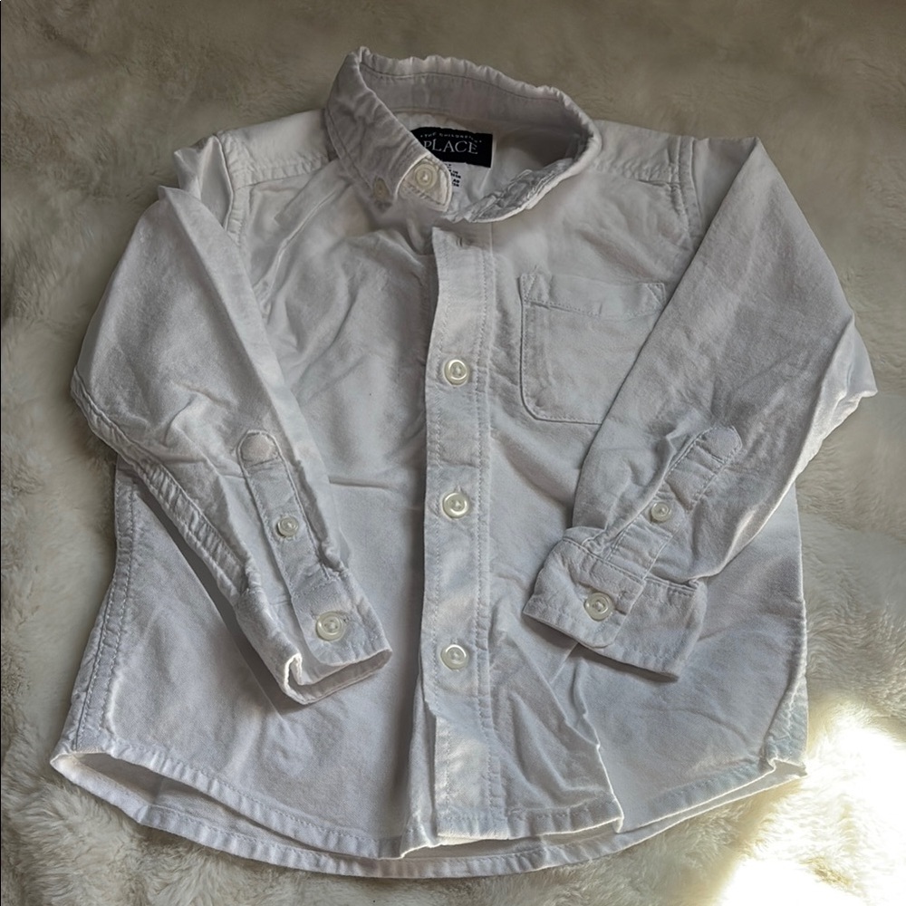White Kids Shirt by Place